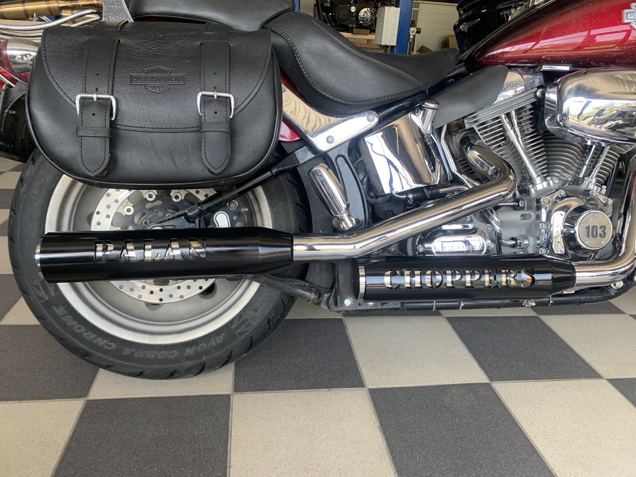 Harley davidson Softail Mufflers